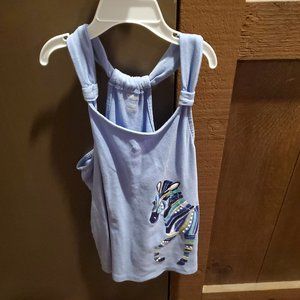 Gymboree Size 10 Zebra Tank Top